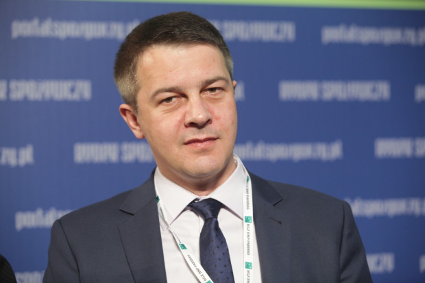 Daniel Prałat, dyrektor generalny Dyrekcji Handlowej Intermarche, podczas VIII Forum Rynku Spożywczego i Handlu. Fot. Paweł Pawłowski VIII FRSiH: Na rynku nie ma miejsca dla wszystkich graczy