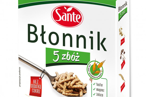fot. materiały prasowe Sante Specjalistka Sante: Oferta żywności wzbogaconej błonnikiem będzie się rozszerzać