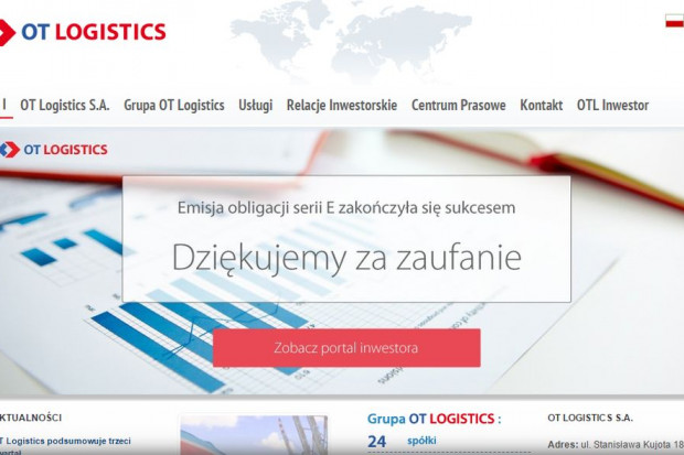 fot. OT Logistics OT Logistics zapowiada inwestycje w portach