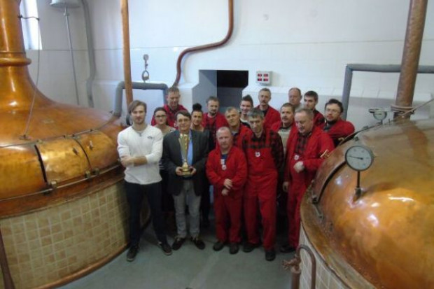 Zespół Browaru Lwówek fot. Grupa BRJ Browar Lwówek z najlepszym wynikiem sprzedaży wśród browarów Grupy BRJ