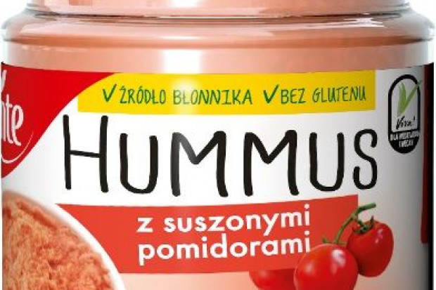 fot. materiały prasowe / Sante Sante rozszerza ofertę o hummus w słoikach 180g