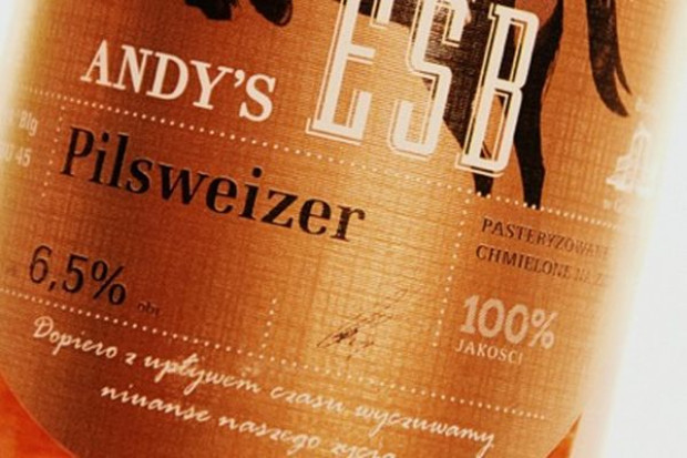 Piwo Andy's ESB jest pierwszym piwem górnej fermentacji w ofercie Browaru Pilsweizer fot. Browar Pilsweizer Browar Pilsweizer wprowadza piwo górnej fermentacji na wzór piw angielskich