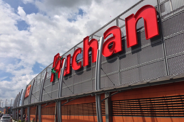 Fot. Grzegorz Giereszczak Auchan Gdańsk w trakcie rozbudowy i z nowymi markami