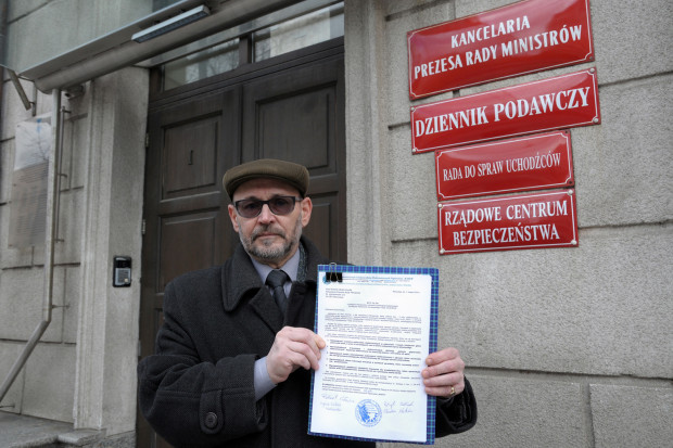 Robert Głowacz ze Stowarzyszenia "Waper". fot. mat. pras. E-palacze: Nowa ustawa zmusi nas do ucieczki w szarą strefę