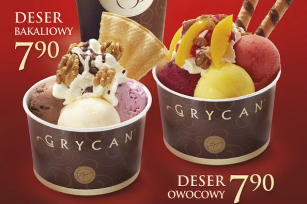 fot. Grycan Lody od pokoleń W lodziarnio-kawiarniach Grycan trwa promocja bestsellerów