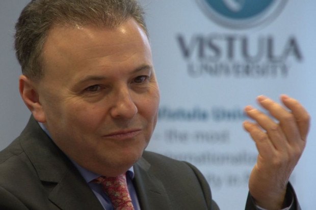 Prof. Witold Orłowski, ekonomista i rektor Akademii Finansów i Biznesu Vistula. Fot. newsrm.tv Plan Morawieckiego: Trafny w diagnozie, skromny w narzędziach