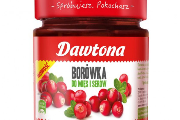 fot. Dawtona Nowe propozycje od Dawtona - Borówka i Żurawina do mięs i serów