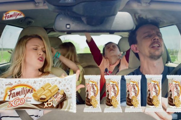 fot. Colian Wafelki Familijne 2GO w nowej kampanii reklamowej
