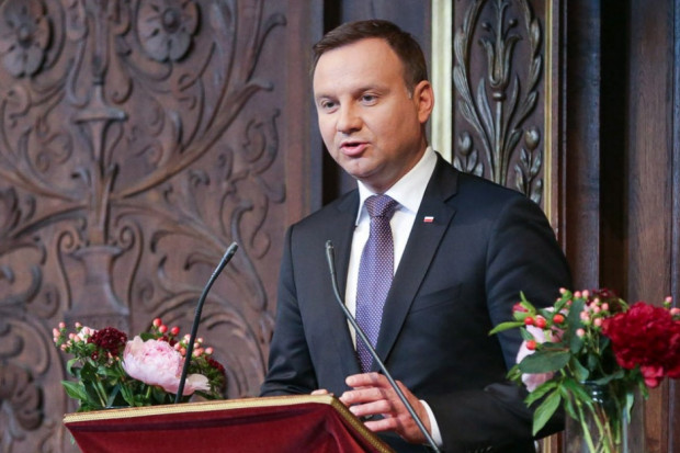 Prezydent Andrzej Duda; fot.:twitter.com/prezydentpl Prezydent Duda chce promować rozwój przedsiębiorczości w Polsce