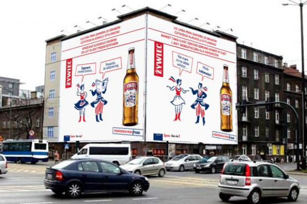 fot. Grupa Żywiec Żywiec zaczyna lokalną kampanię reklamową w Krakowie i okolicach