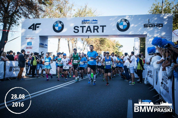 fot. materiały prasowe Cisowianka partnerem BMW Półmaratonu Praskiego