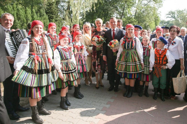 Dożynki Prezydenckie w Spale. fot. Krzysztof Sitkowski/KPRP W Spale trwają Dożynki Prezydenckie