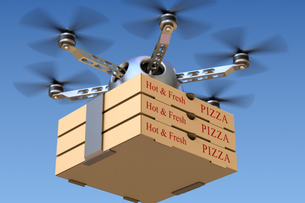 fot. shutterstock Google chce dostarczać jedzenie studentom za pomocą dronów