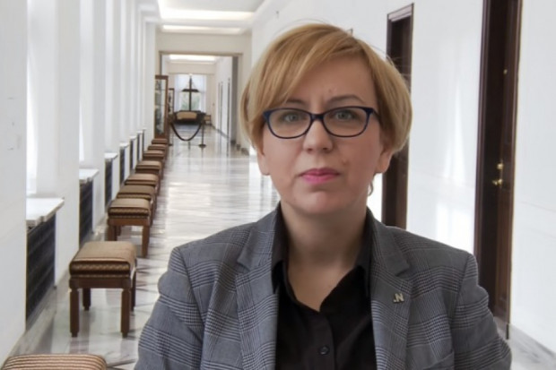 Paulina Hennig-Kloska, fot. youtube Nowoczesna: Podatek handlowy nie zniweluje przewagi dużych sieci handlowych