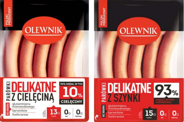 Fot. Materiały prasowe Delikatne śniadanie z parówkami z cielęciną od Olewnika