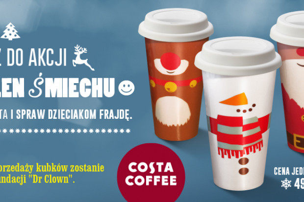 fot. materiały prasowe Costa Coffee z akcją charytatywną na Święta
