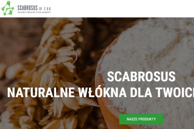 fot. materiały prasowe Scabrosus, firma która przetwarza odpady, pozyskała blisko 200 tys. zł na dalszy rozwój