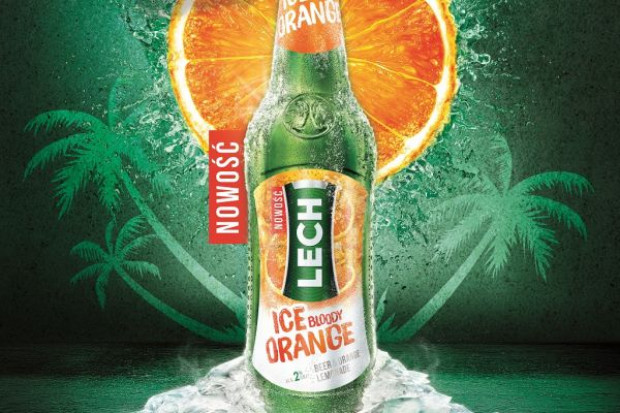 fot. materiały prasowe Lech Ice Bloody Orange – nowość od Kompanii Piwowarskiej