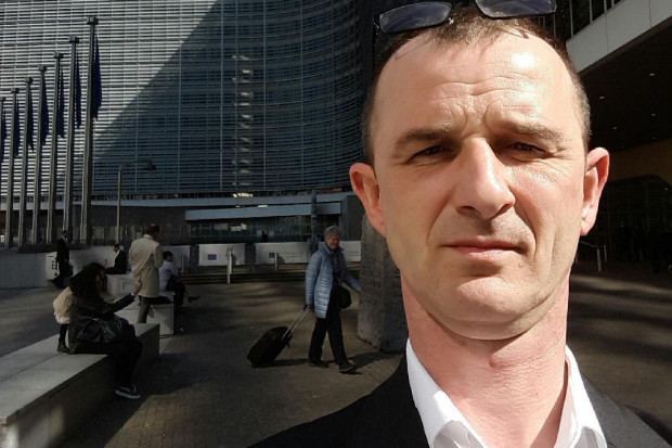 Piotr Adamczak, przewodniczący „Solidarności” w Biedronce. Fot. archiwum prywatne Piotra Adamczaka Szef „Solidarności” w Biedronce: Przez obecną politykę płacową sieć traci miliony