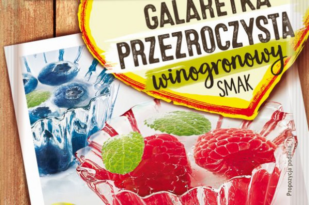 fot. materiały prasowe Winiary z nową, przezroczystą galaretką