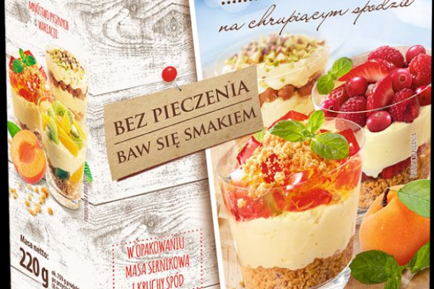 fot. materiały prasowe Nowość od Delecta - mini serniczki