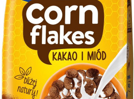 Płatki Corn Flakes Kakao i Miód – nowość od Lubelli
