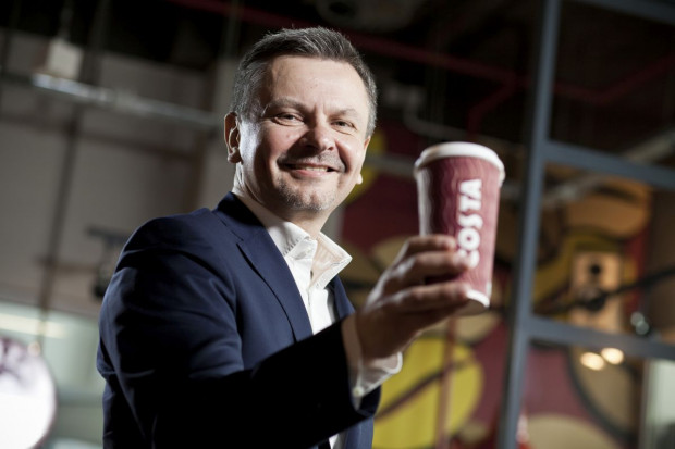 Andrzej Jackiewicz, dyrektor zarządzający Costa Coffee Europe; fot.: Żelazna Studio Costa Coffee: Segment kawy „on-the-go” dynamicznie rośnie
