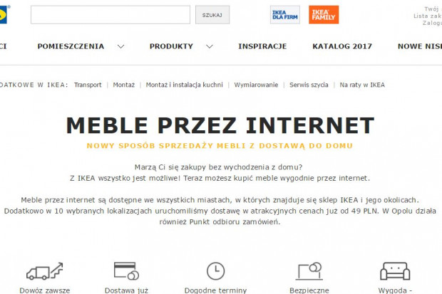 fot. za ikea.pl EEC 2017: Sklep internetowy to dla IKEA ogromna baza wiedzy o klientach