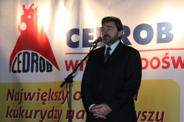 Andrzej Goździkowski, prezes zarządu Cedrobu Cedrob rozda granty o wartości 700 tysięcy złotych