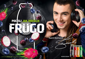 Fot. shutterstock Kamil Bednarek w kampanii reklamowej marki Frugo