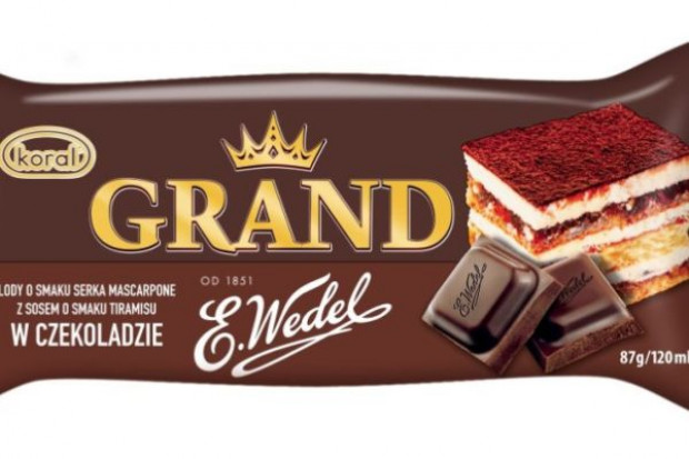 fot. materiały prasowe Lody i czekolada – efekt współpracy marek E.Wedel i Koral
