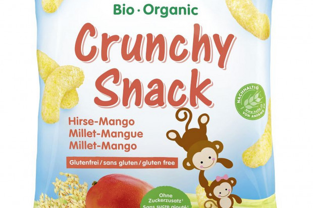 Nowe chrupki jaglane o smaku mango od Holle