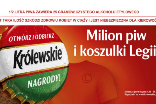 fot. materiały prasowe Nowe koszulki Legii Warszawa do wygrania w loterii Królewskiego