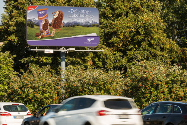 fot. materiały prasowe Lody Milka na outdoorze