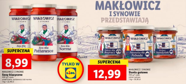 Makłowicz i Synowie Produkty już w sprzedaży Szczegóły współpracy z