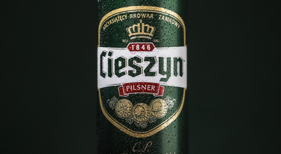 Cieszyn Pilsner debiutuje na rynku w nowej odsłonie