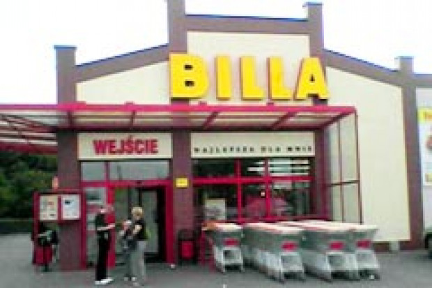 Billa chce mieć 70 sklepów na koniec 2010 r.