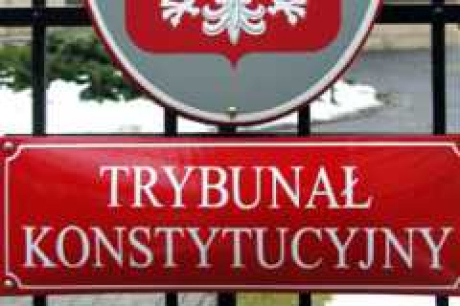 Trybunał Konstytucyjny: ustawa o WOH niezgodna z Konstytucją RP