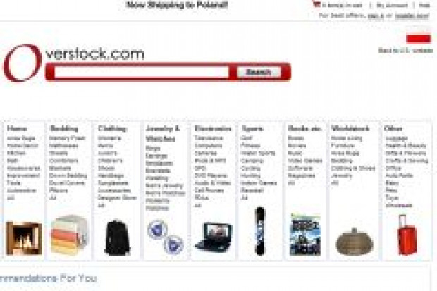 Overstock.com - wielki amerykański outlet zaczyna sprzedaż w Polsce