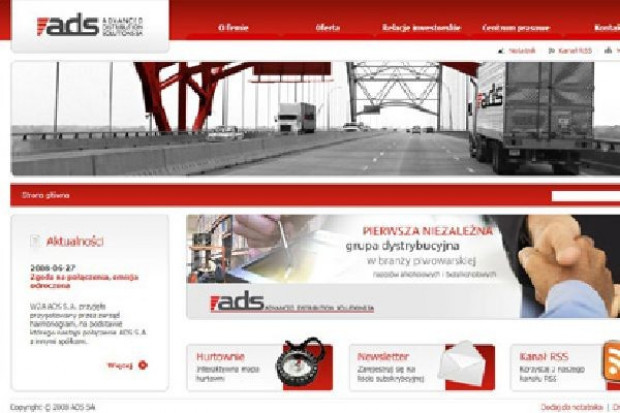 ADS przegrywa w sądzie i obniża prognozę zysku netto do 5 mln zł, z 8,5 mln zł