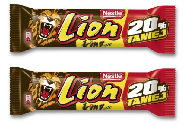 LION King Size 20 proc. taniej