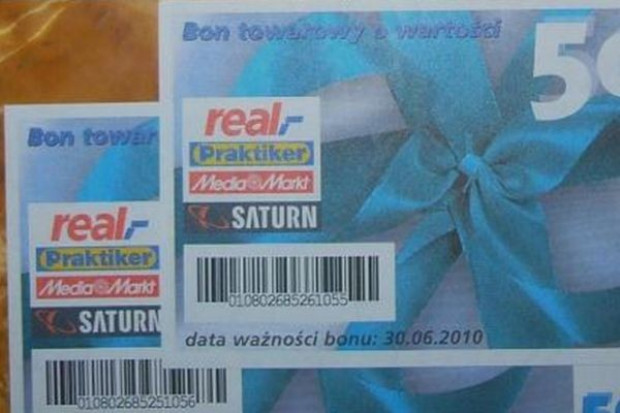 fot. suwalki.olx.pl/bony-towarowe Tajemnicze zniknięcie z ustawy zapisu o zwolnieniu bonów towarowych z podatku