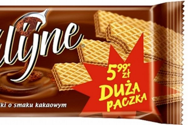 Jutrzenka wprowadza cenę sugrowaną na opakowanie Wafli Familijnych