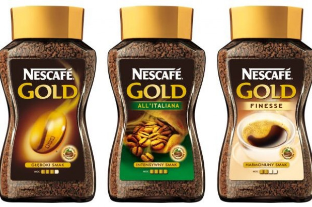 Nescafe o różnych mocach kawy