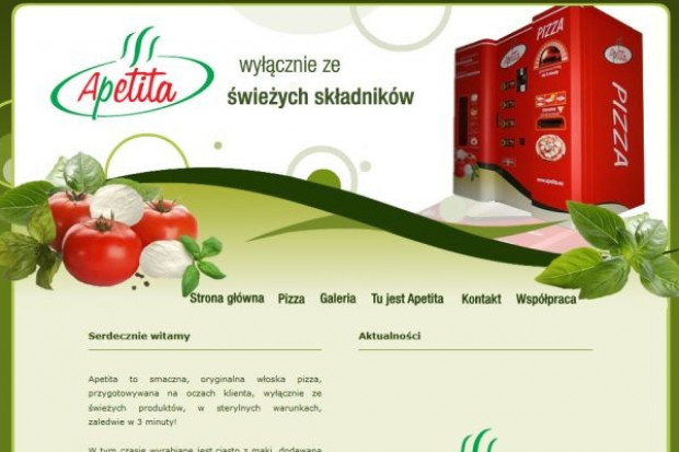 Firma sprzedająca pierwszą w Polsce pizzę z automatu buduje własną fabrykę dodatków