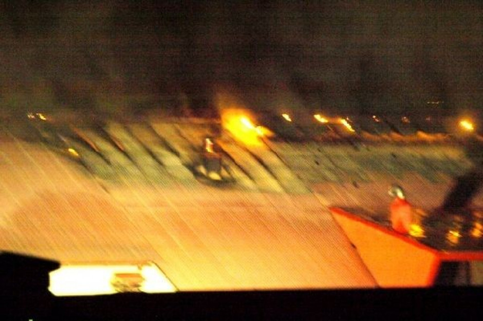 Pożar w Zakładach Mięsnych Dobrowolscy. Właściciel podejrzewa podpalenie