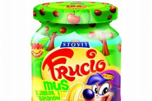 Stovit promuje bezglutenowe musy owocowe Frucio
