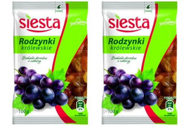 Siesta rozrzesza ofertę o Rodzynki Królewskie