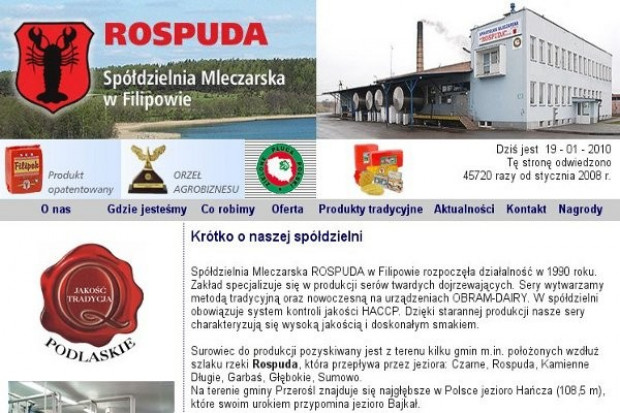 SM Rospuda zarabia na działalności poza mleczarskiej