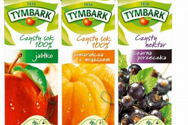 Maspex zmienia logo i opakowania wyrobów pod marką Tymbark w Polsce i Europie Centralnej